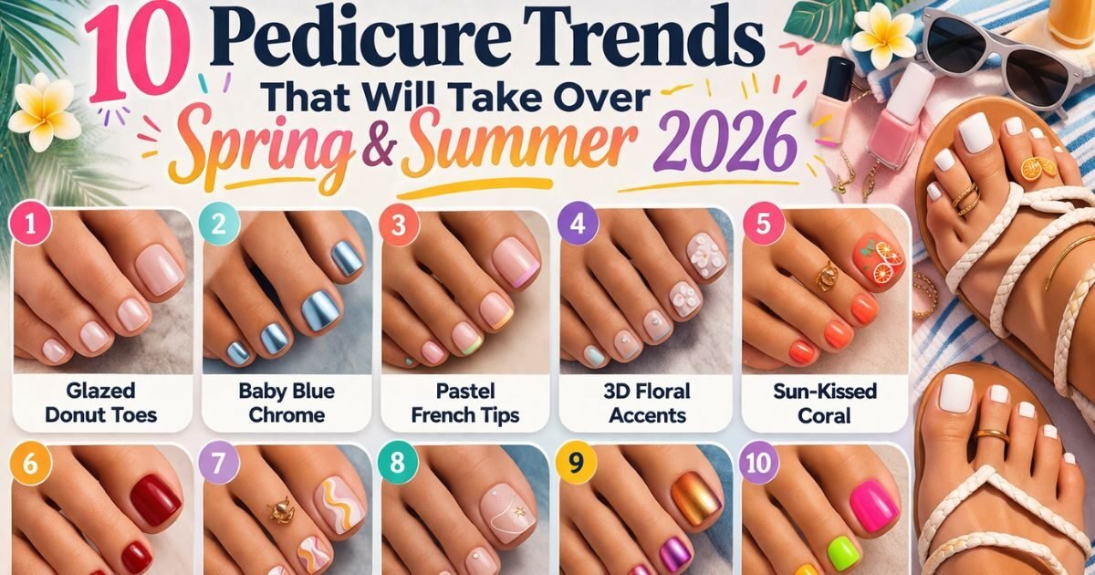 10 Pedicure Trends That Will Take Over Spring and Summer 2026