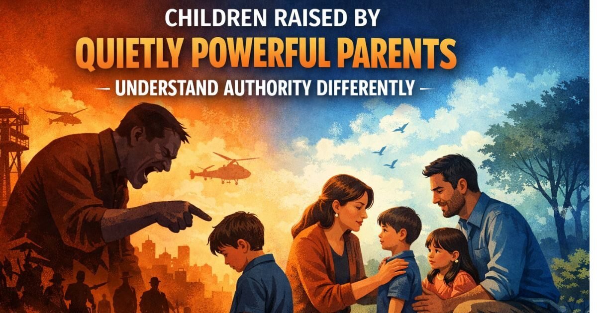 Children Raised by Quietly Powerful Parents Understand Authority Differently