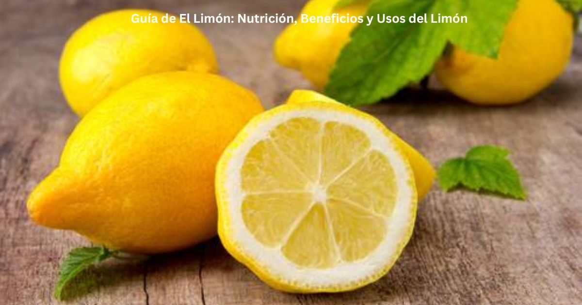 Guía de El Limón: Nutrición, Beneficios y Usos del Limón
