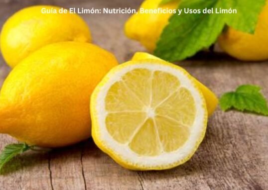 Guía de El Limón: Nutrición, Beneficios y Usos del Limón