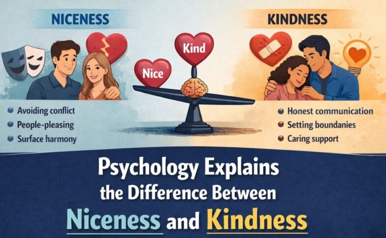 Psychology Explains the Difference Between Niceness and Kindness in Relationships