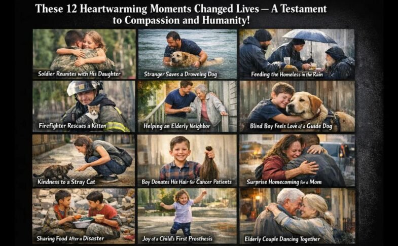 These 12 Heartwarming Moments Changed Lives — A Testament to Compassion and Humanity!